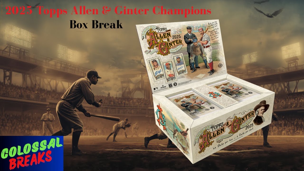 2025 Topps Allen & Ginter Box Break #topps #baseballcards 