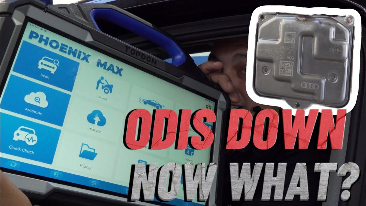 TOPDON PHOENIX MAX | МОЖЕТ ЛИ ОНЛАЙН-ПРОГРАММИРОВАНИЕ МОДУЛЯ ФАР AUDI Q5 2019 ГОДА?