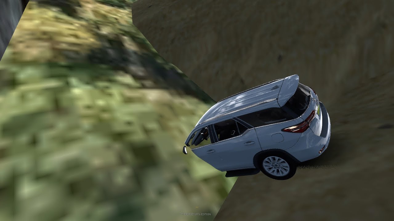 Toyota Fortuner AN160 - ETS2 | Rough Roads Make It Hard | Realistic Steering Wheel POV