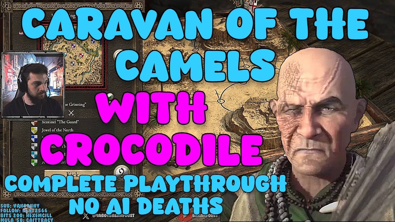 Caravan of the camels | (New!) CO-OP Trail | With Crocodile | Stronghold Crusader Definitive Edition