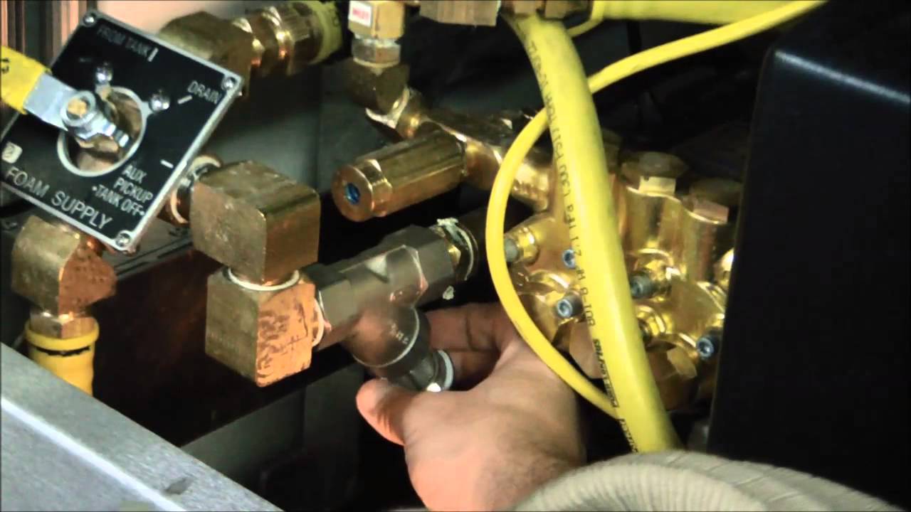 Darley AutoCAFS - FoamPro foam strainer maintenance