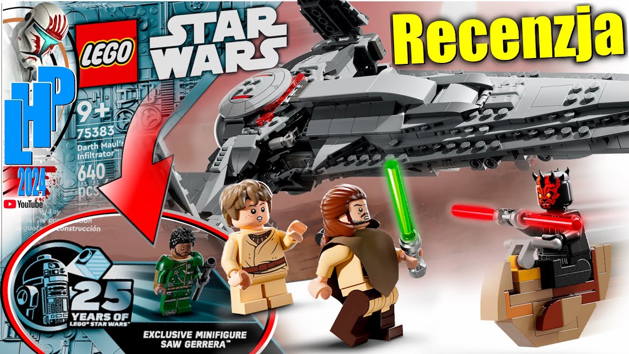 INFILTRATOR SITH&Oacute;W Recenzja LEGO Star Wars 75383 (2024)