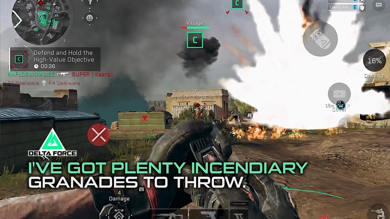 WE ALMOST LOST A FEW TIME. IT WAS INTENSE! | DELTA FORCE MOBILE