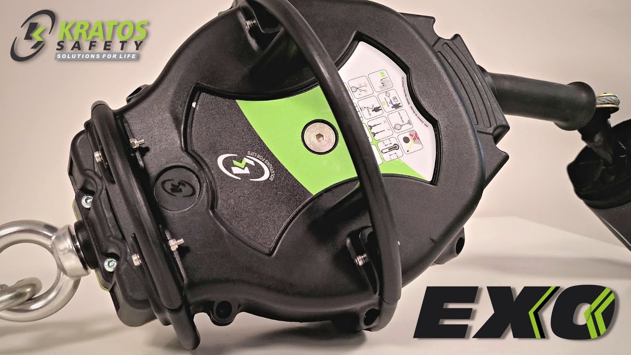EXO - The exoskeleton for retractable fall arrester by Kratos Safety