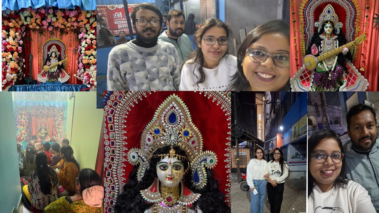 Saraswati Puja 2026 🙏🏻♥️ #dailyvlogventure 