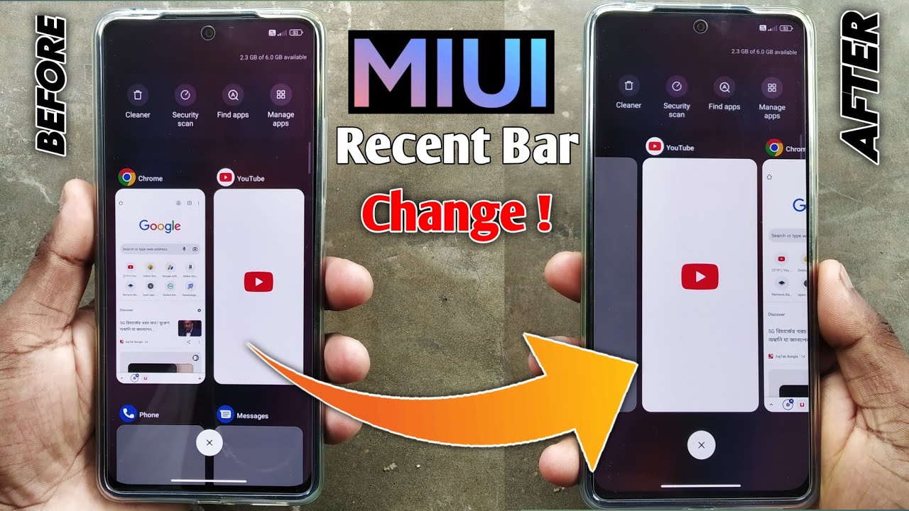 Recent apps Style Change Redmi Poco | MIUI Recent Apps Change | miui recent apps tray