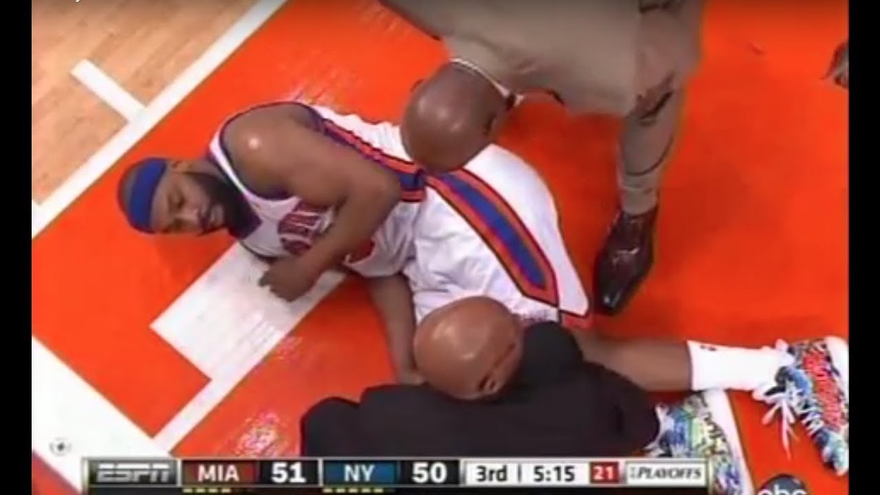 NBA 2012 Playoffs- Miami vs New York- second half Game 4