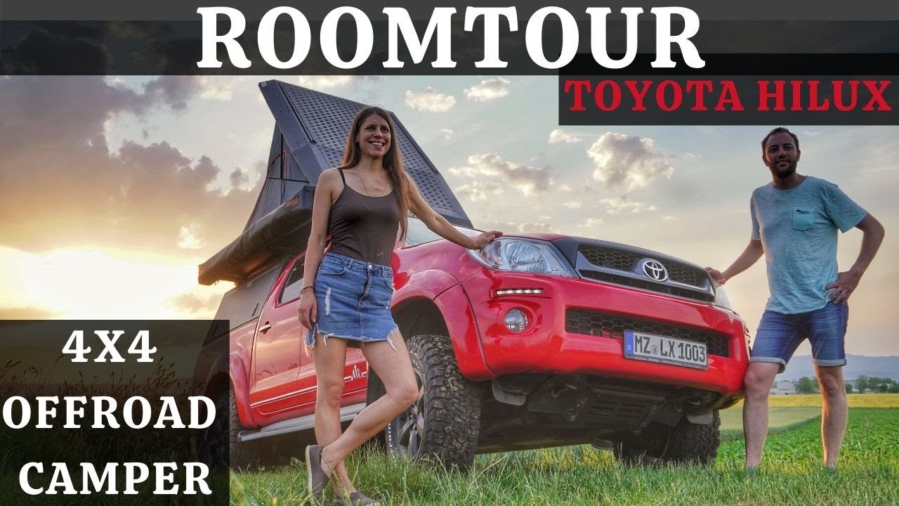 ROOMTOUR Toyota HILUX Offroad Camper mit Selbstausbau 4x4
