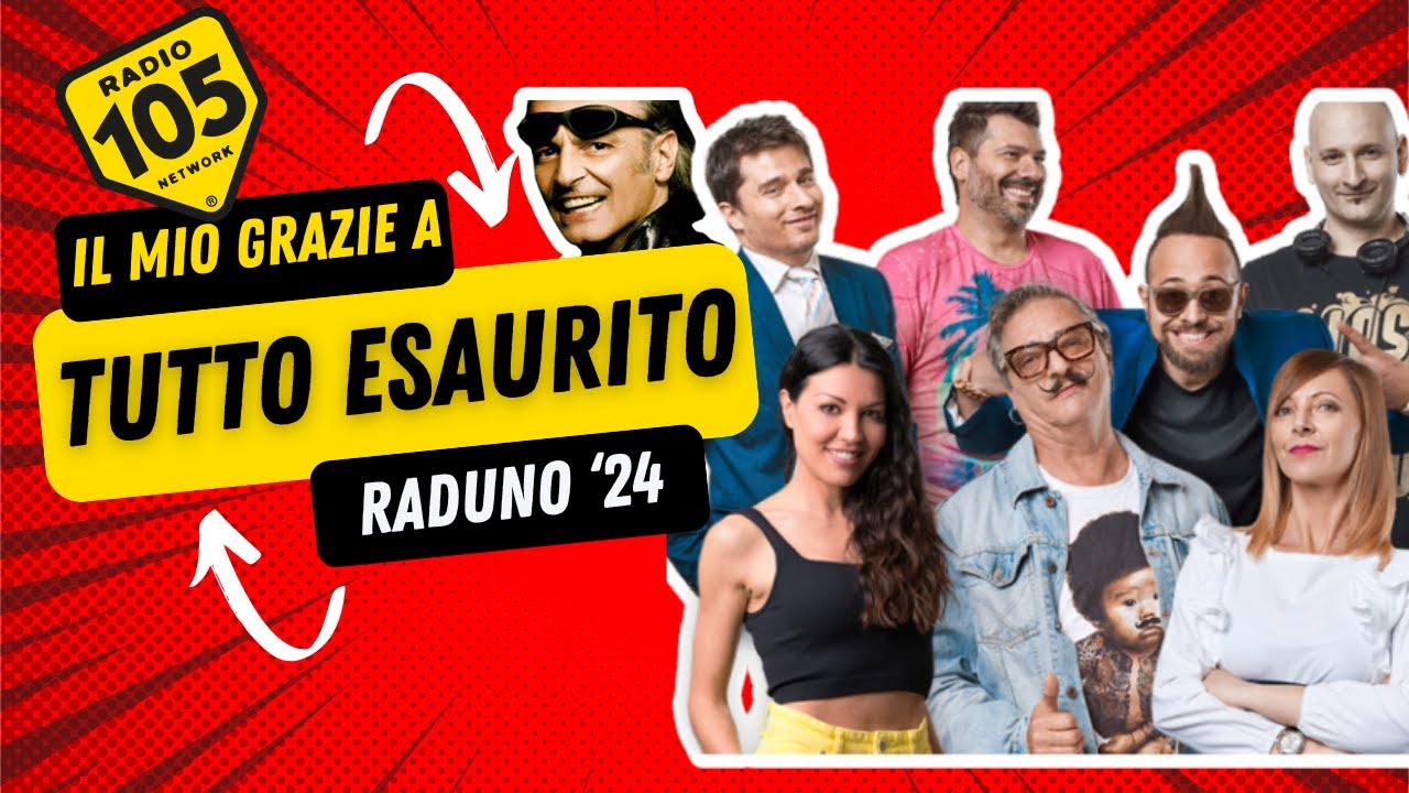 Tutto Esaurito @radio105 è il MIO programma preferito!