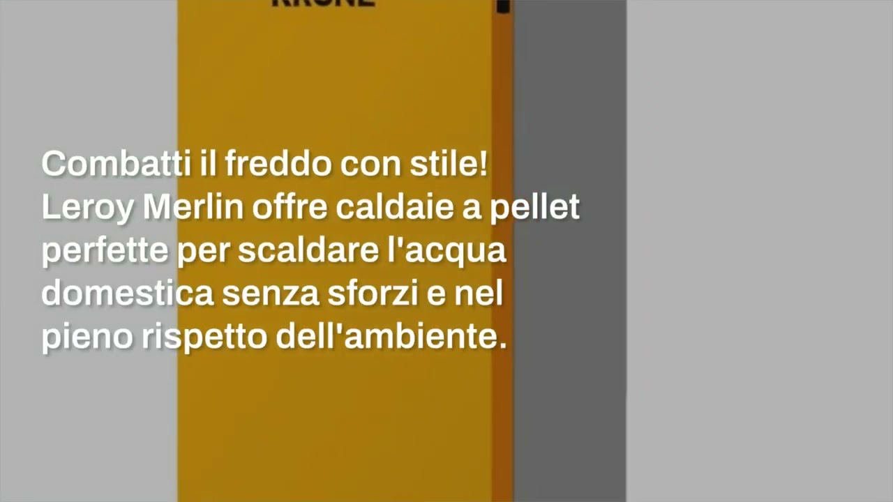 Caldaie a pellet Leroy Merlin: i modelli più economici di novembre 2025