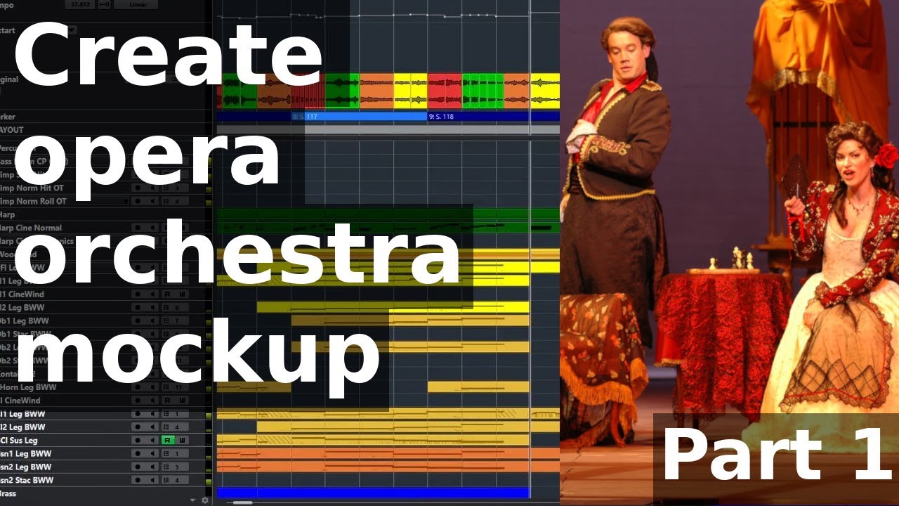 Orchestra opera mockup - 1