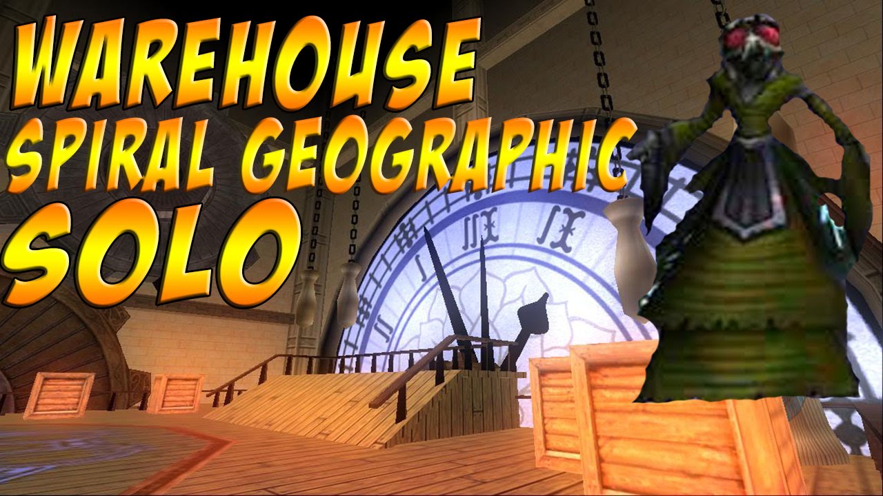 Wizard101 - Solo Marleybone Warehouse Spiral Geographic [Lvl 50 Ice]