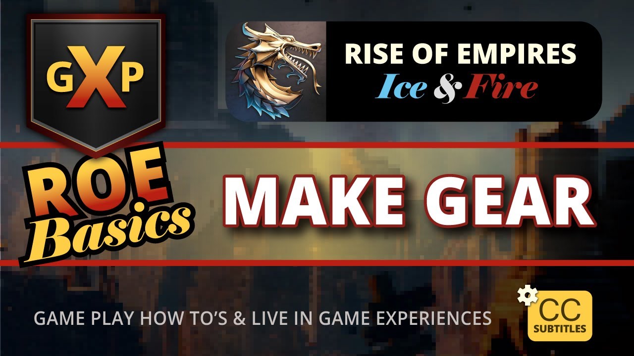 ROE Basics: GEAR & MATERIAL | The fastest way to gold gear for free to play players.