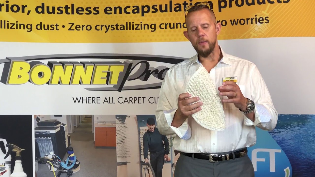 Best Carpet cleaning bonnet. Ironman bonnets by Bonnet Pro