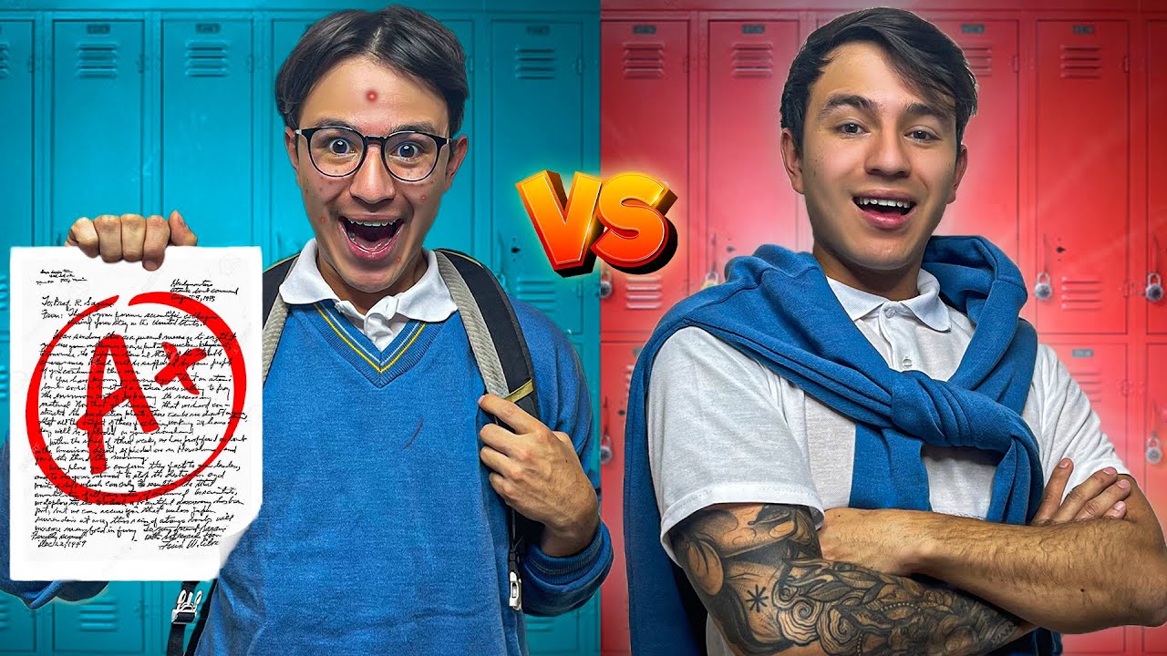 TIPOS DE ESTUDIANTES EN CLASE * NERD vs POPULAR