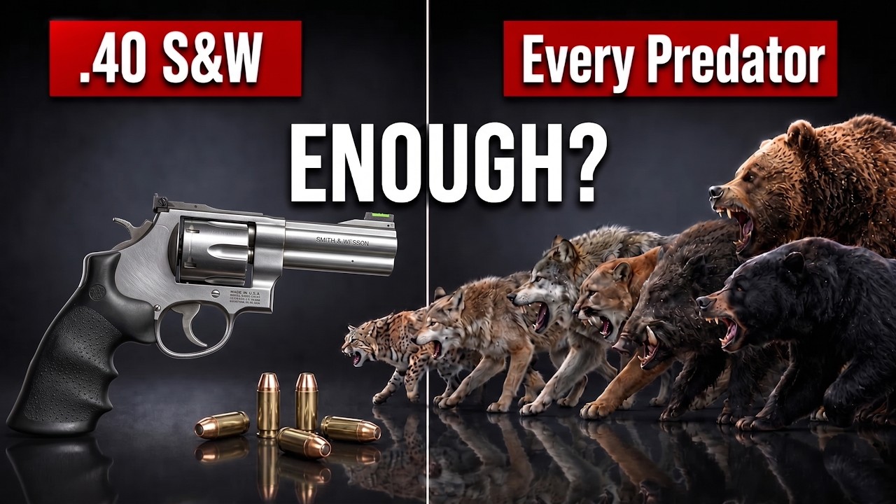 .40 S&W против любого хищника в Америке &mdash; действительно ли этого достаточно?