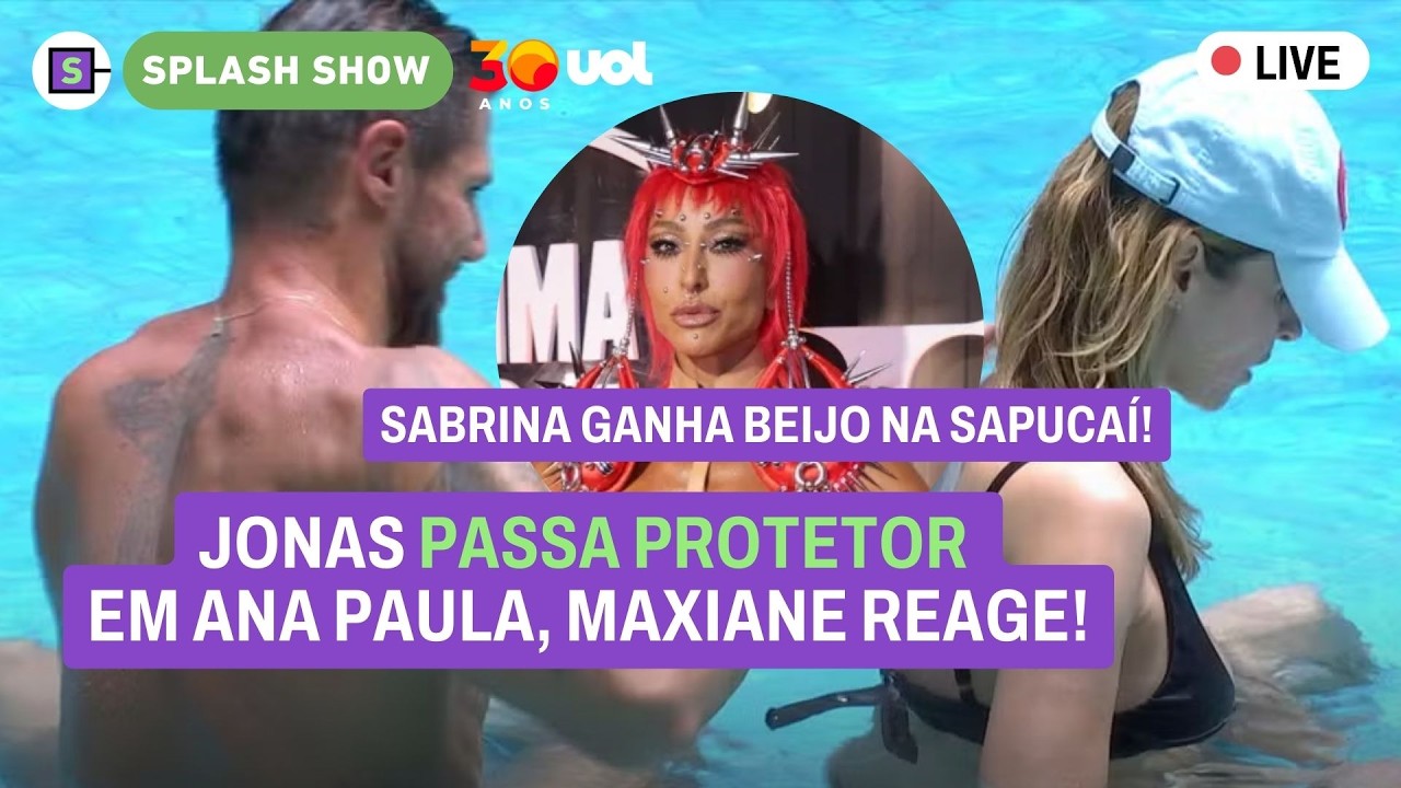 🔴BBB: Jonas e Ana Paula tem momento quente; Juliana Paes beija Sabrina; Iza assume romance + AO VIVO