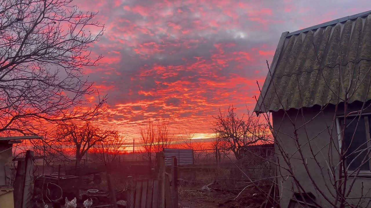 How do people live in winter in Ukraine