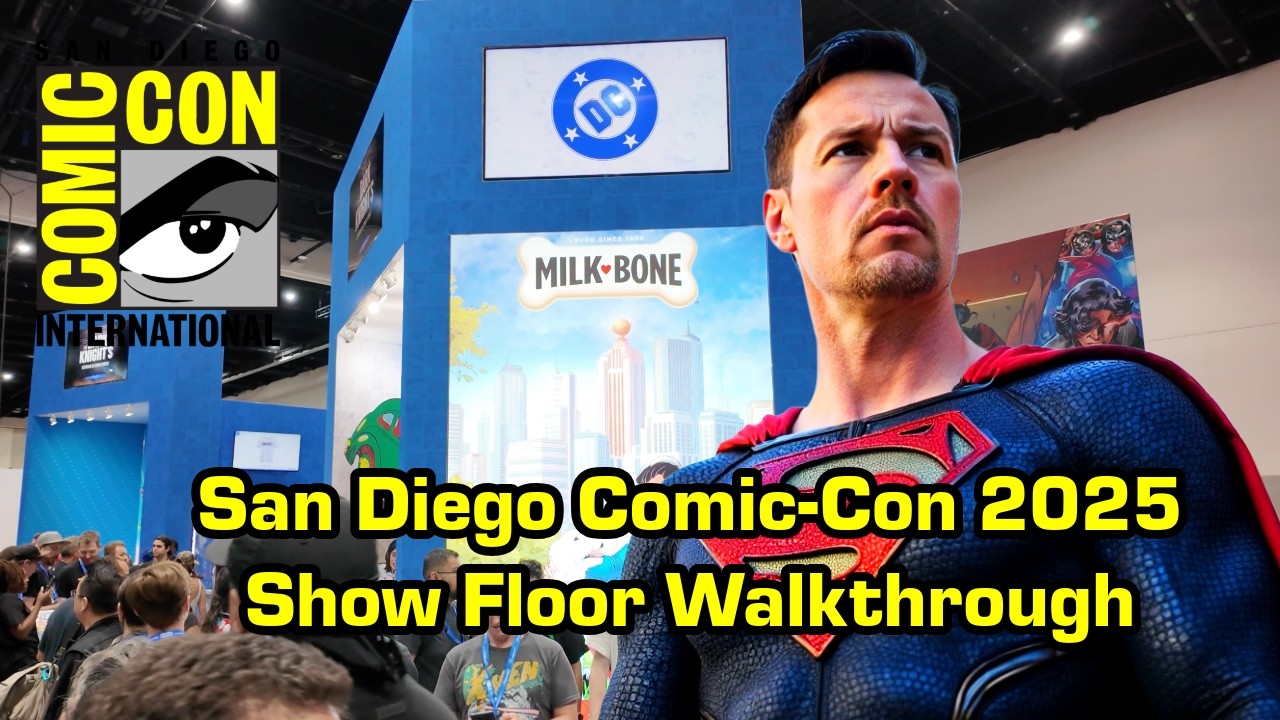 INSIDE San Diego Comic-Con 2025! Show Floor Walkthrough & Hidden Gems
