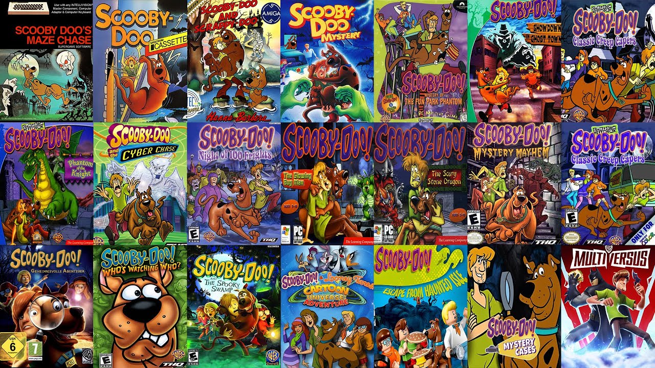 The Evolution Of Scooby-Doo! Games (1983 - 2024)