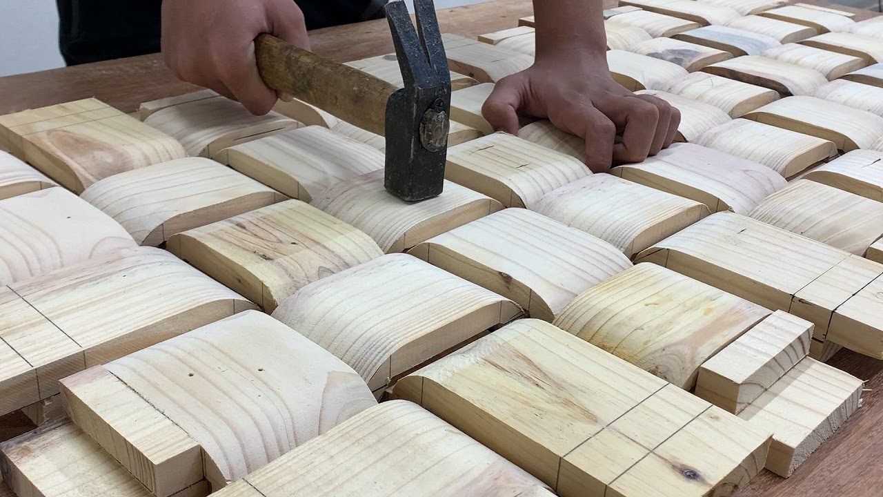 Woodworking Crafts Hands Always Creative Wonderful // Beautiful  CoffeeTable With Unique Design