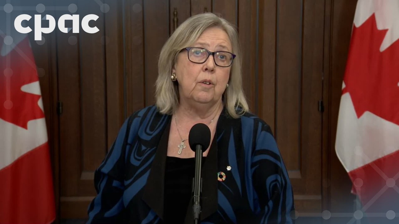 Green Party Leader Elizabeth May reacts to new Liberal majority &ndash; April 15, 2026