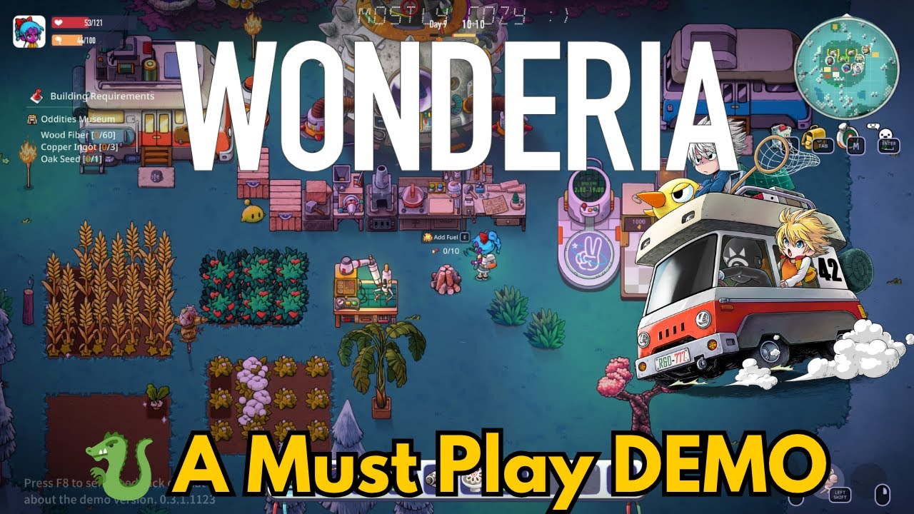 A MUST Play Demo! 🌌 Wonderia Impressions &ndash; Cute, Creepy Creatures & Endless Possibilities!