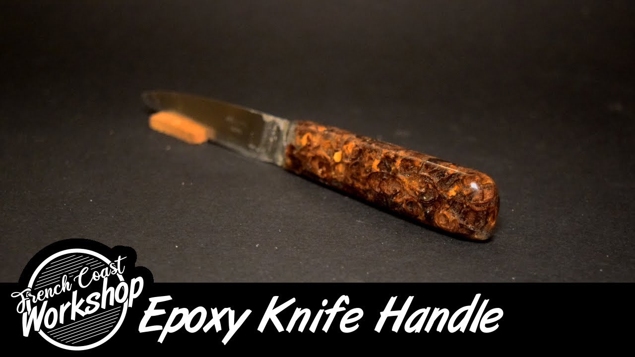 Epoxy Knife Handle || DIY