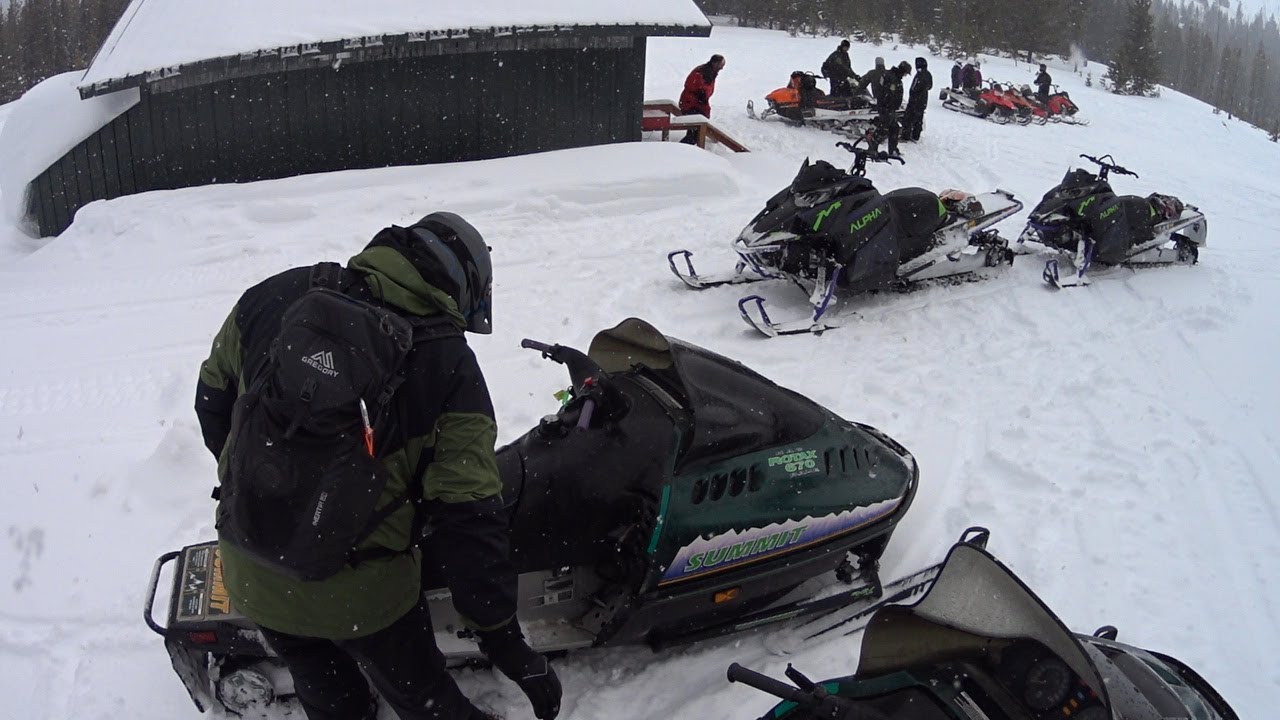 Seeley Lake Snowmobiling - Lake Elsina Loop - Trail 9/9a - 2/8/20