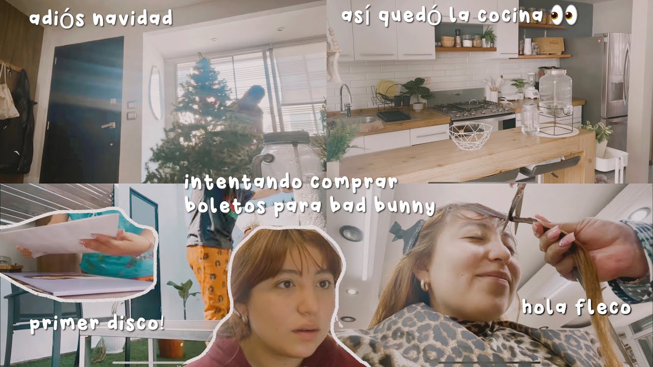 intentando comprar boletos + me corté el fleco + bye navidad Y MUCHO MÁS OK