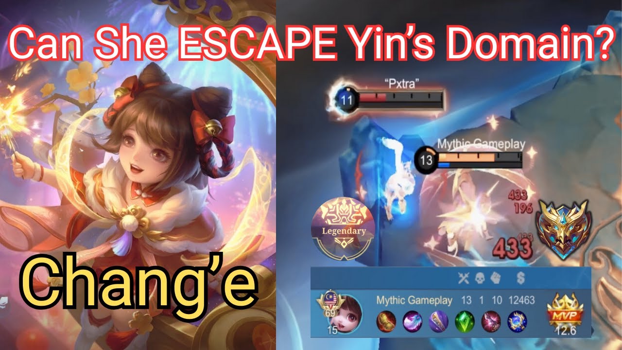 Chang'e ESCAPES Yin&rsquo;s Trap! (Insane Gameplay) &ndash; Mobile Legends #mlbb #mythicgameplay