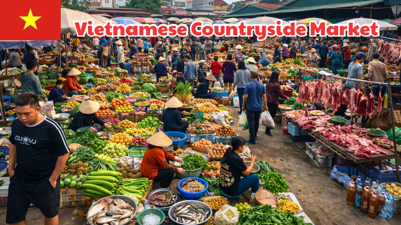 A Bustling Year-End Market Packed with Shoppers Preparing for the Festive Season