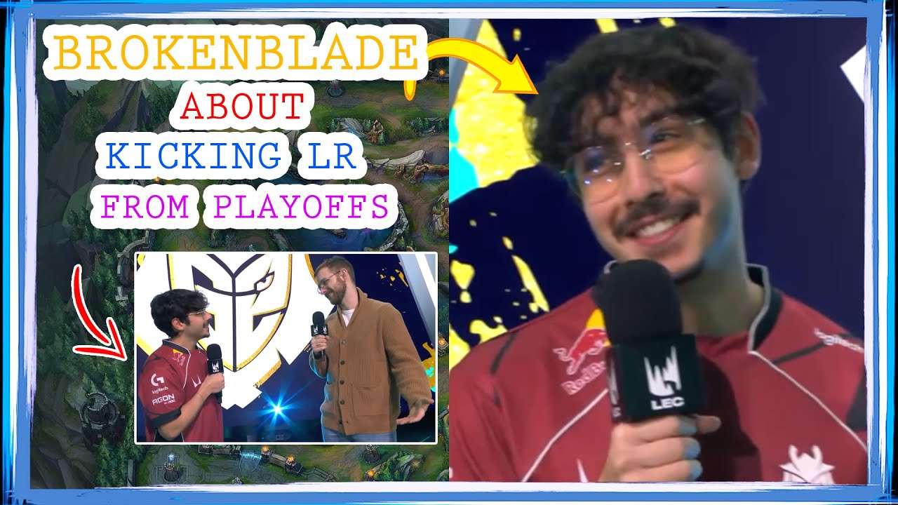 G2 BrokenBlade About KICKING Los Ratones from Playoffs 👀 [G2 vs FNC]