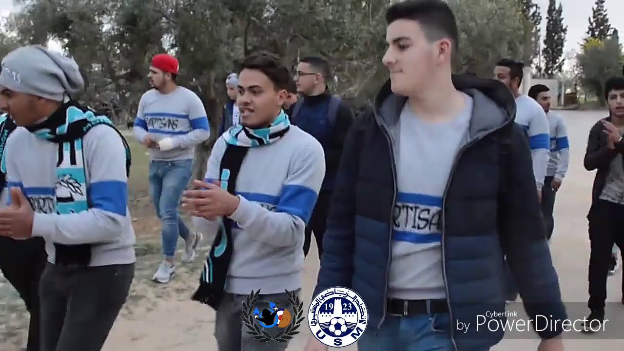 Cortége Ultras Monastir غول القاعات