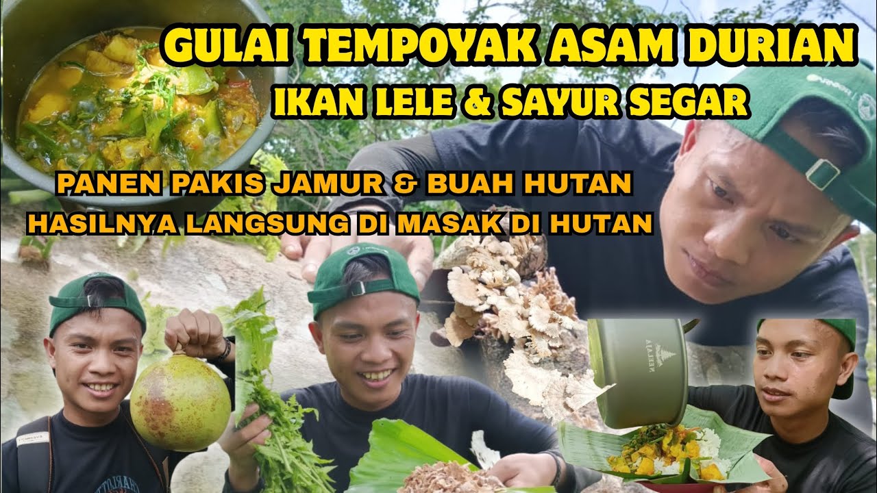 🔥 RESEP WARISAN DARI KAMPUNGKU !! | Gulai Tempoyak Durian Kuah Asam & Pakis Liar  #tempoyak