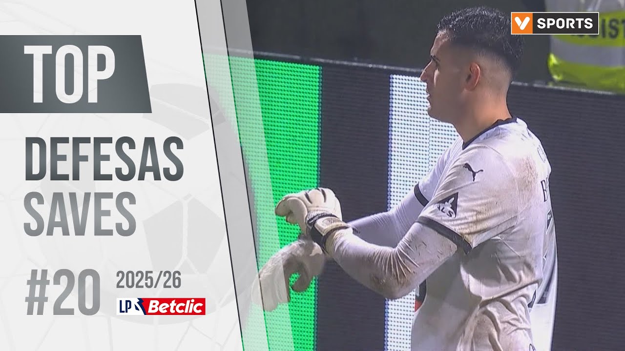 Top Defesas da jornada (Liga 25/26 #20)