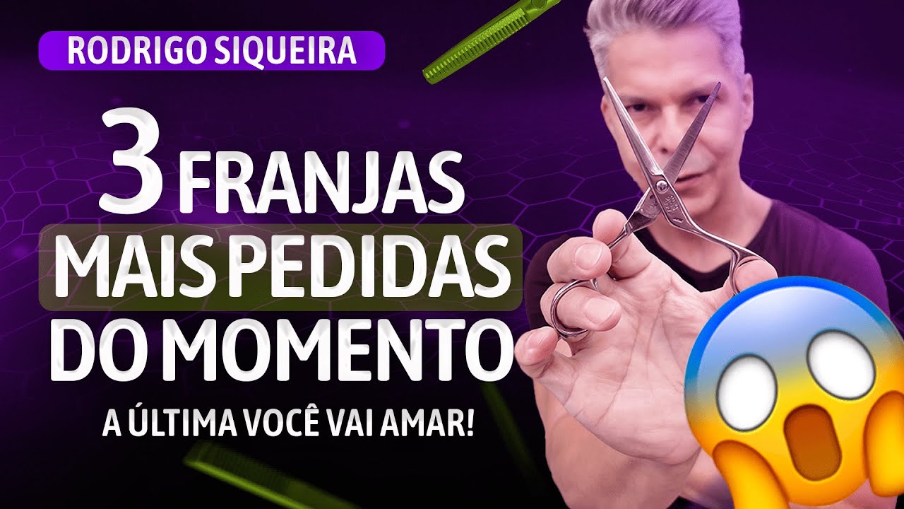 AS 3 FRANJAS MAIS PEDIDAS DO MOMENTO!
