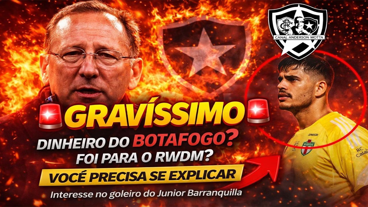 🚨GRAVÍSSIMO 🚨APORTE DO BOTAFOGO NO RWDM BRUSSELS!!CLUBE TEM INTERESSE EM GOLEIRO DO BARRANQUILA!!