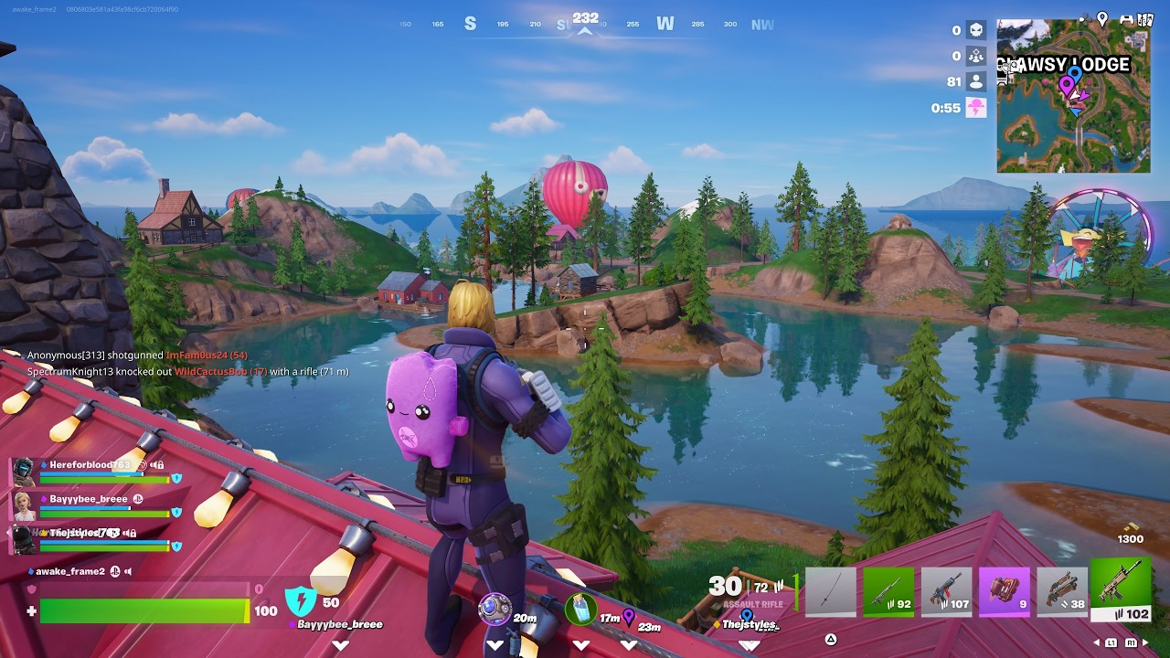 THE SWEATS GIVING ME BELTTTTTT ON FORTNITE