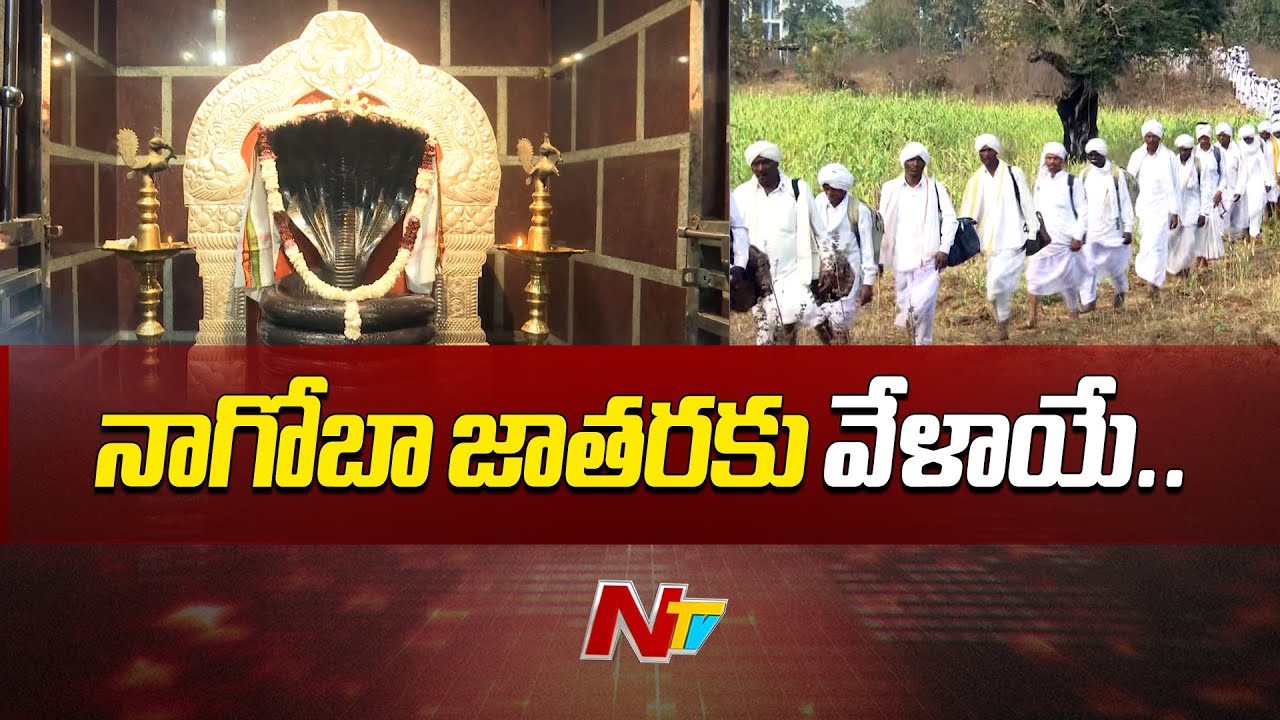 All Set For Tribal Festival Nagoba Jatara In Adilabad District | NTV
