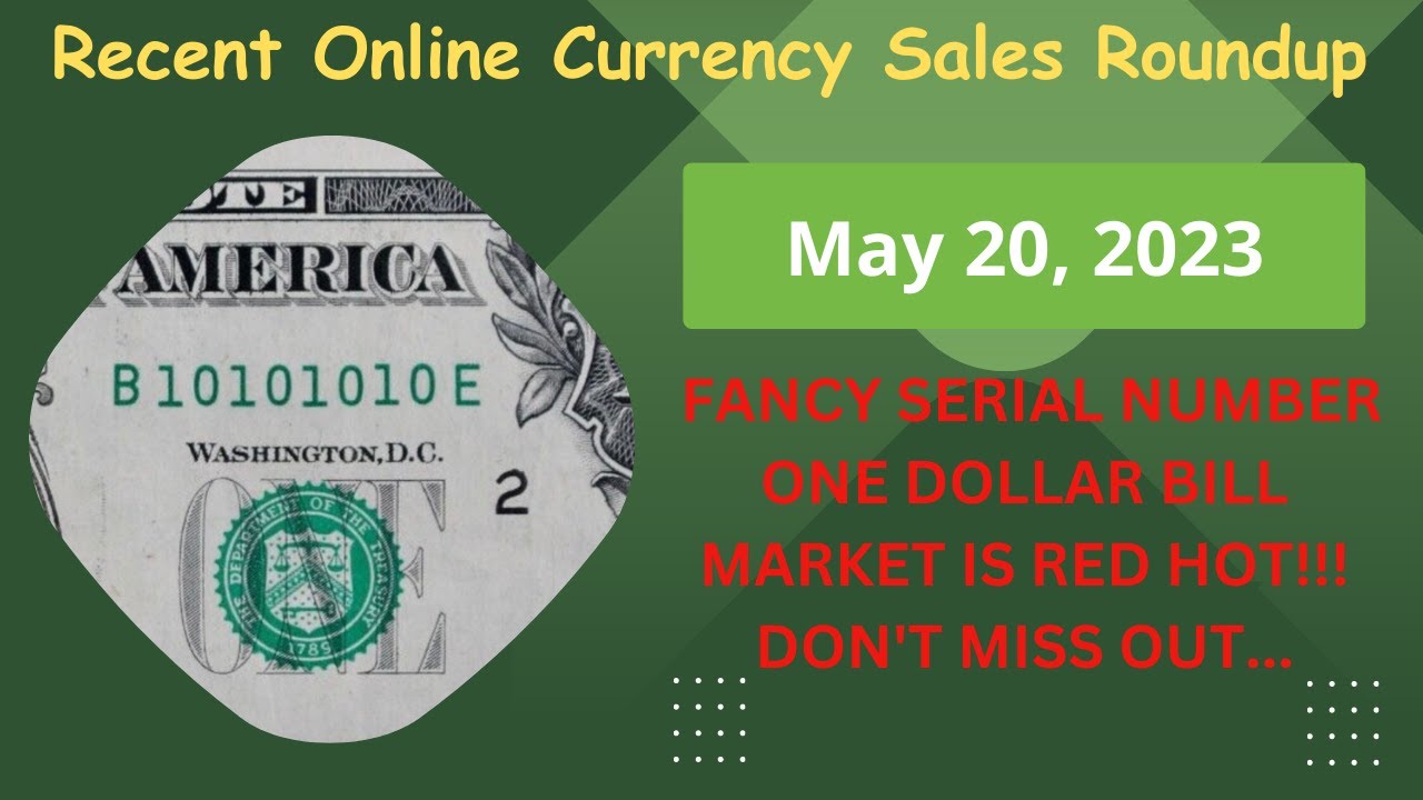 💴 💲 DO YOU HAVE ONE? Binary Serial Number One Dollar Bills Are a CASH GRAB!!!