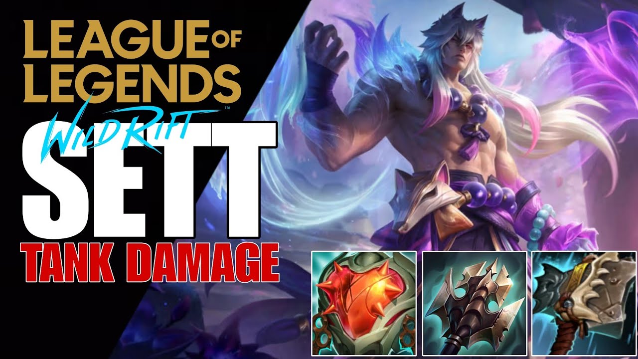 WILD RIFT: TANK SETT WITH DAMAGE?! THEY DIDN'T SEE THIS COMING 