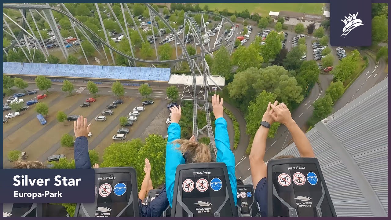 Silver Star Hyper Roller Coaster Onride at Europa-Park (2022)
