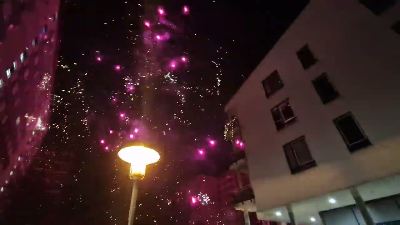Silvester 2025/26 Leipzig Grünau 0 Uhr
