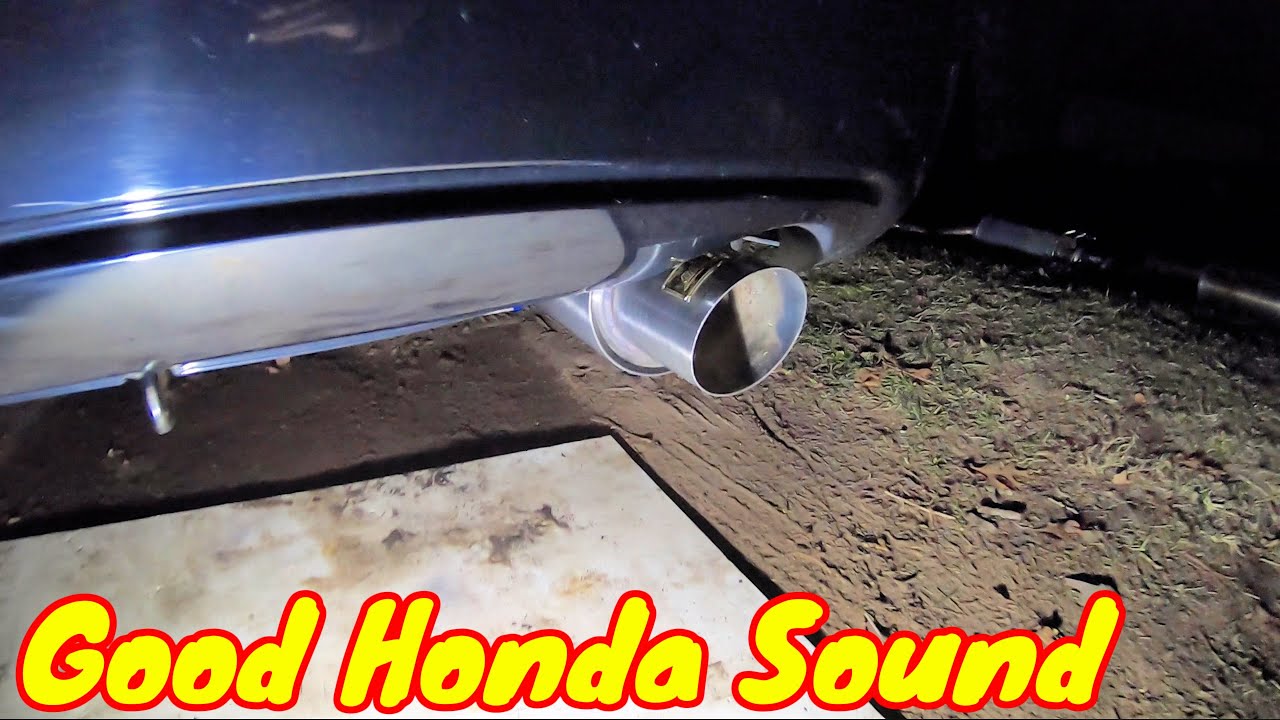 This Exhaust is loud, I'm addicted! Big Exhaust