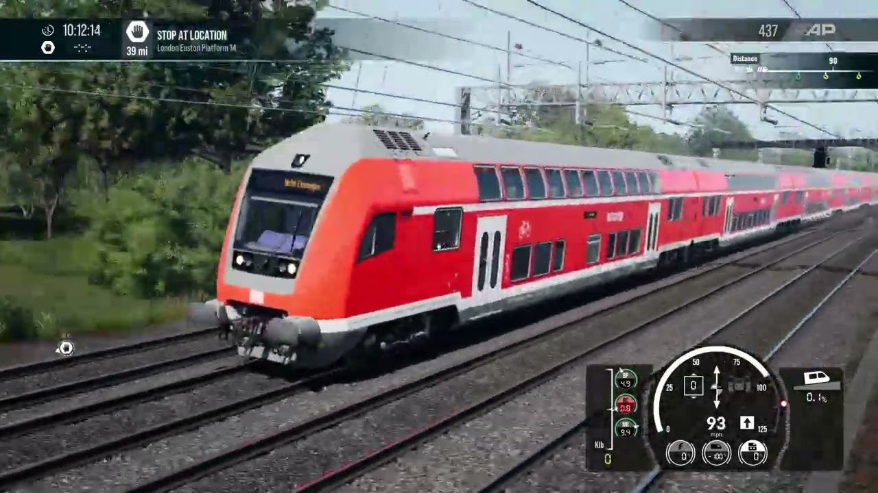 Train Simulator 5 – BIG CRASH 💥 German Train in England | Simulator Accident | GamingRNL