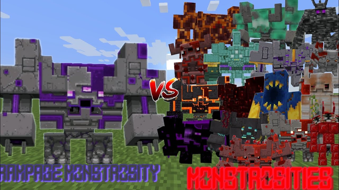 (LT's Mobs) Rampage Monstrosity Vs Monstrosities