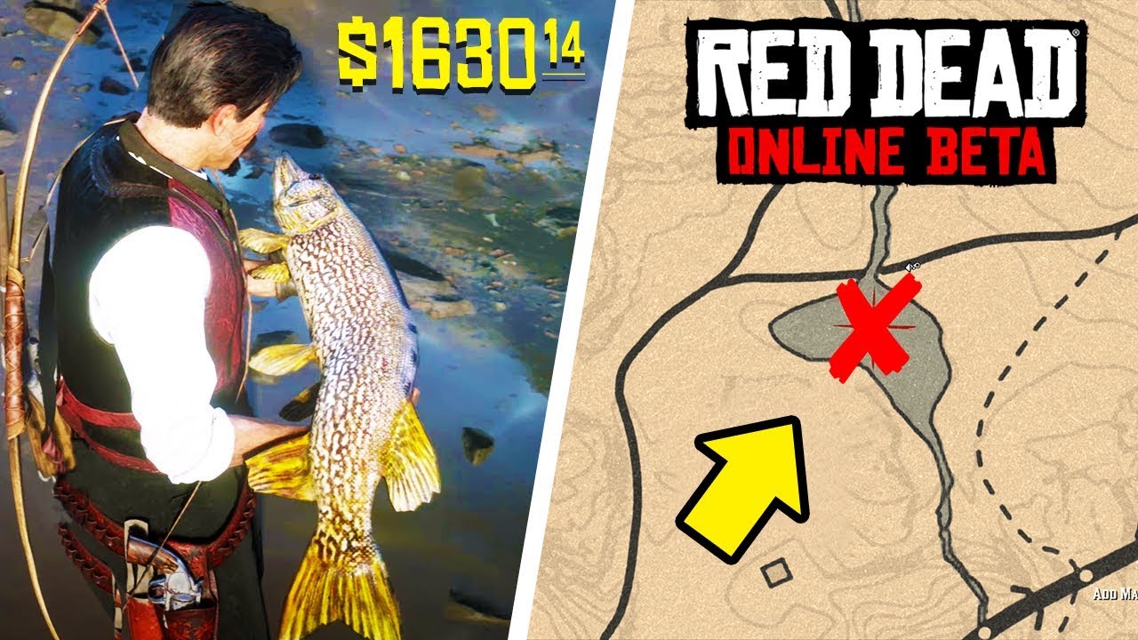 This EXPENSIVE FISH Pond in RED DEAD ONLINE Will Make You RICH FAST - RDR2 Online Fast & Easy Money