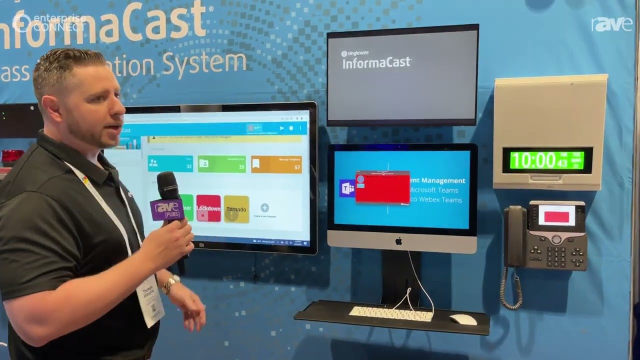 EC 2022: Singlewire Software Demos InformaCast Fusion Emergency Mass Notification System