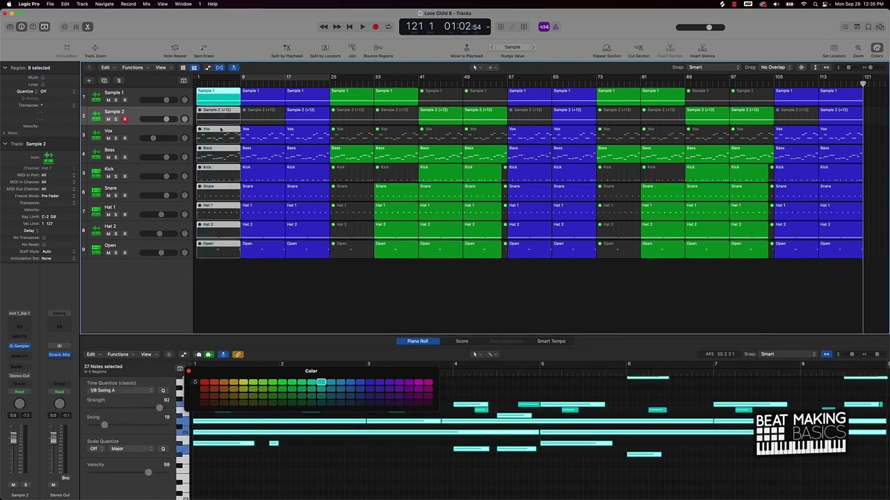 Beat Arrangement Tips For Soulful Type Beats (Logic Pro X Tutorial)